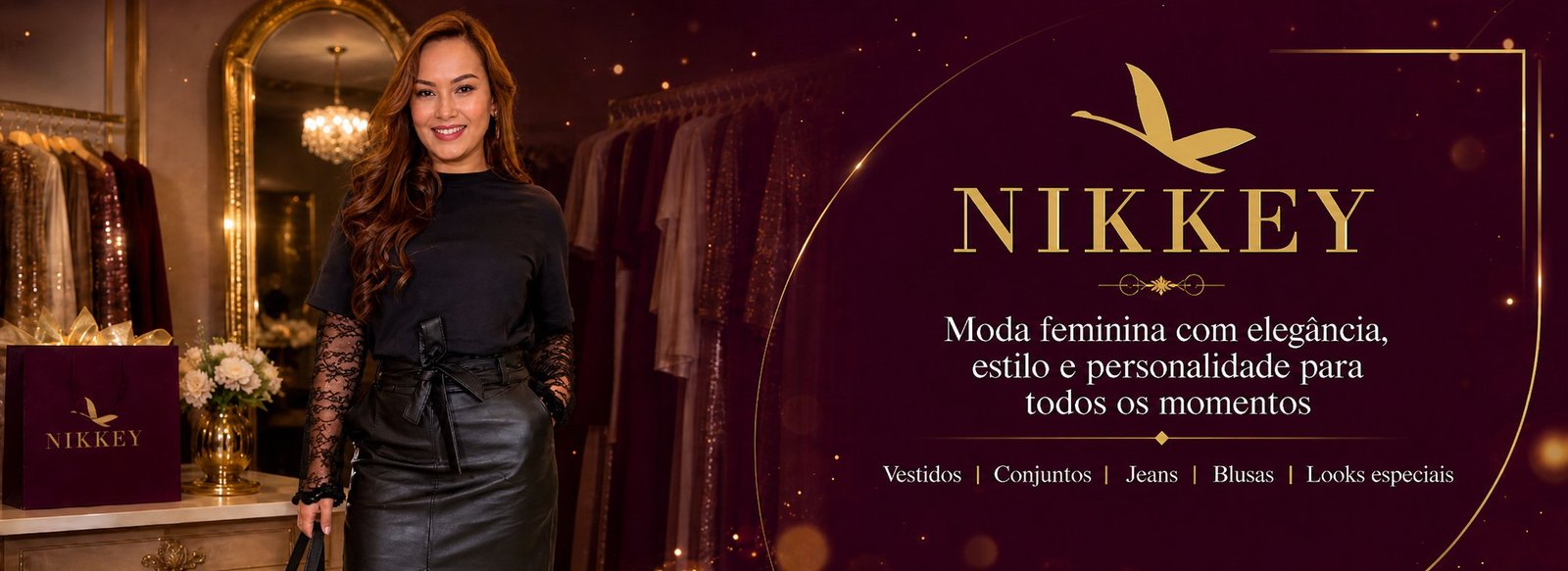 Nikkey — Moda feminina com elegância, estilo e personalidade